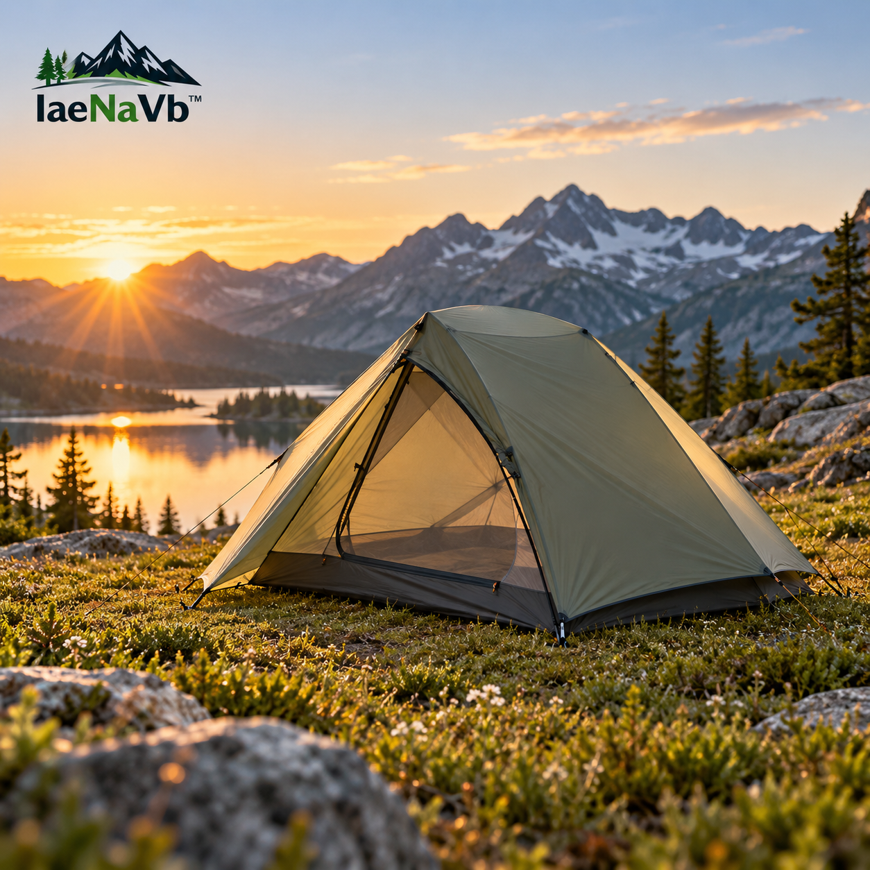 IaeNaVb AlpineLite 2 Person Backpacking Tent