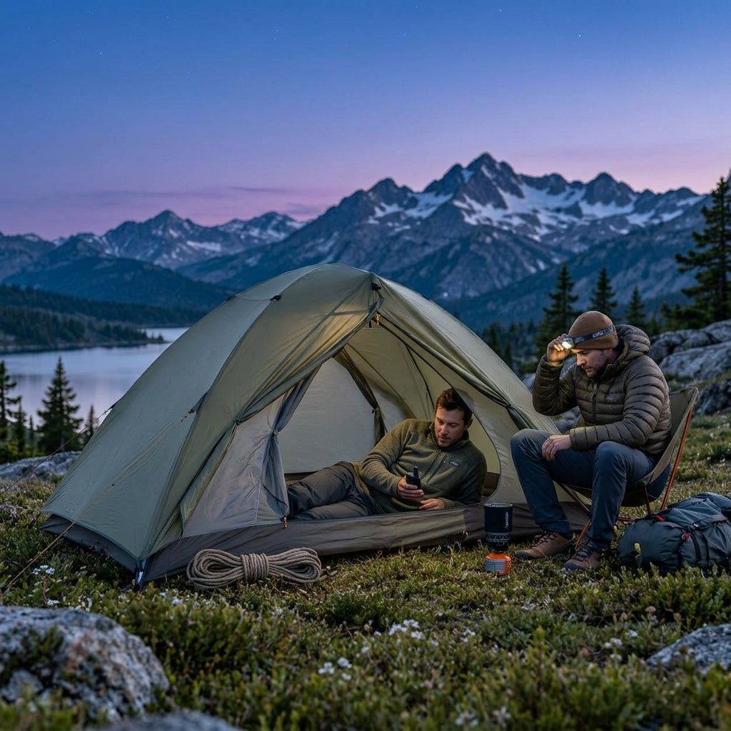 IaeNaVb™ AlpineLite 2-Person Backpacking Tent
