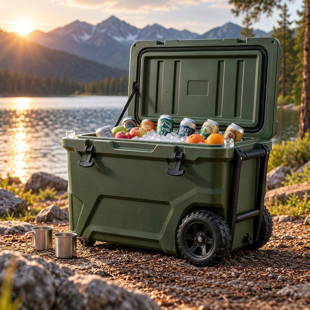 IaeNaVb™ TerrainRoll Wheeled Hard Cooler