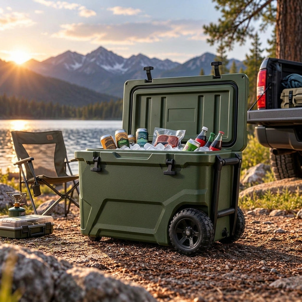 IaeNaVb™ TerrainRoll Wheeled Hard Cooler