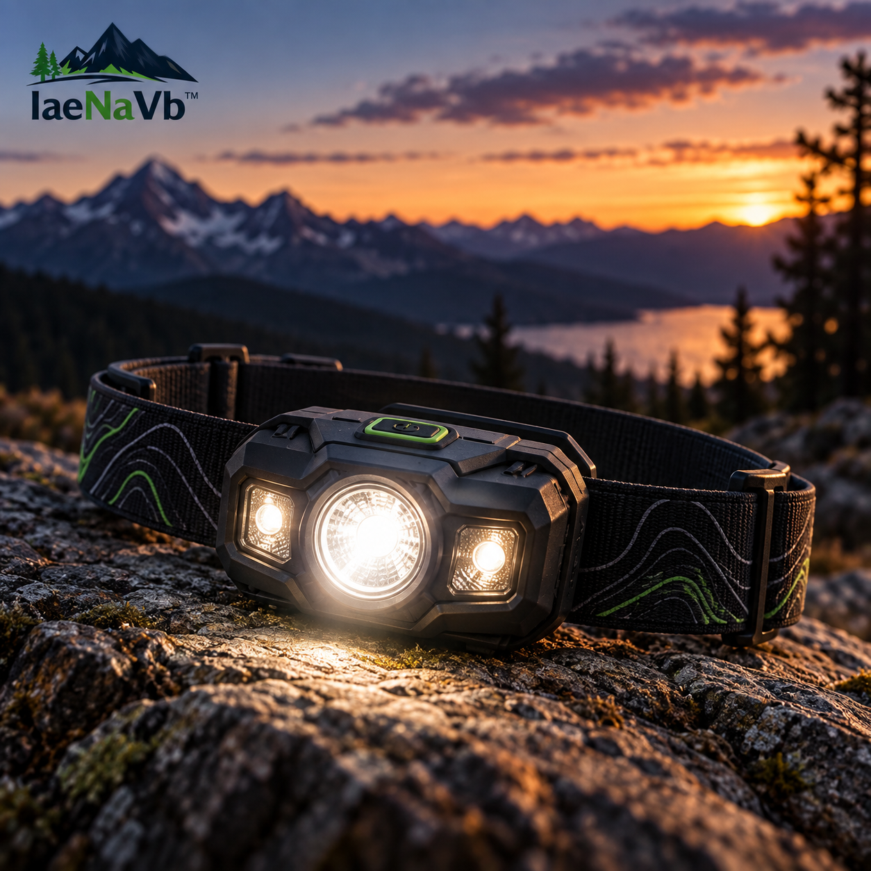 NightPath Rechargeable LED Headlamp