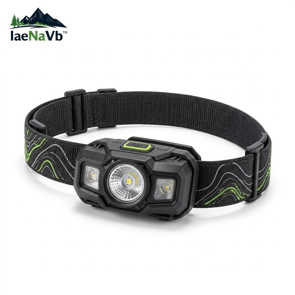 IaeNaVb™ NightPath Rechargeable LED Headlamp