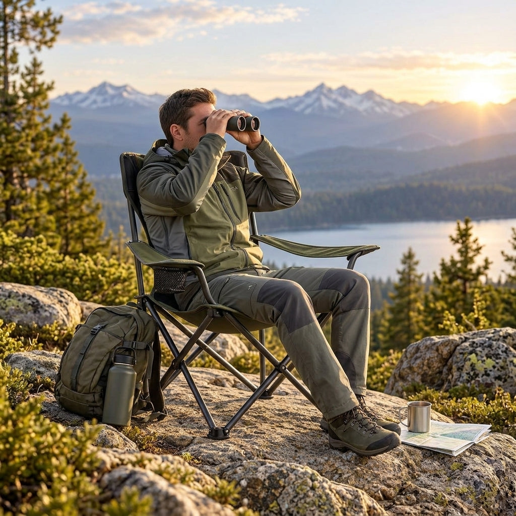 IaeNaVb™ SummitFold Camping Chair