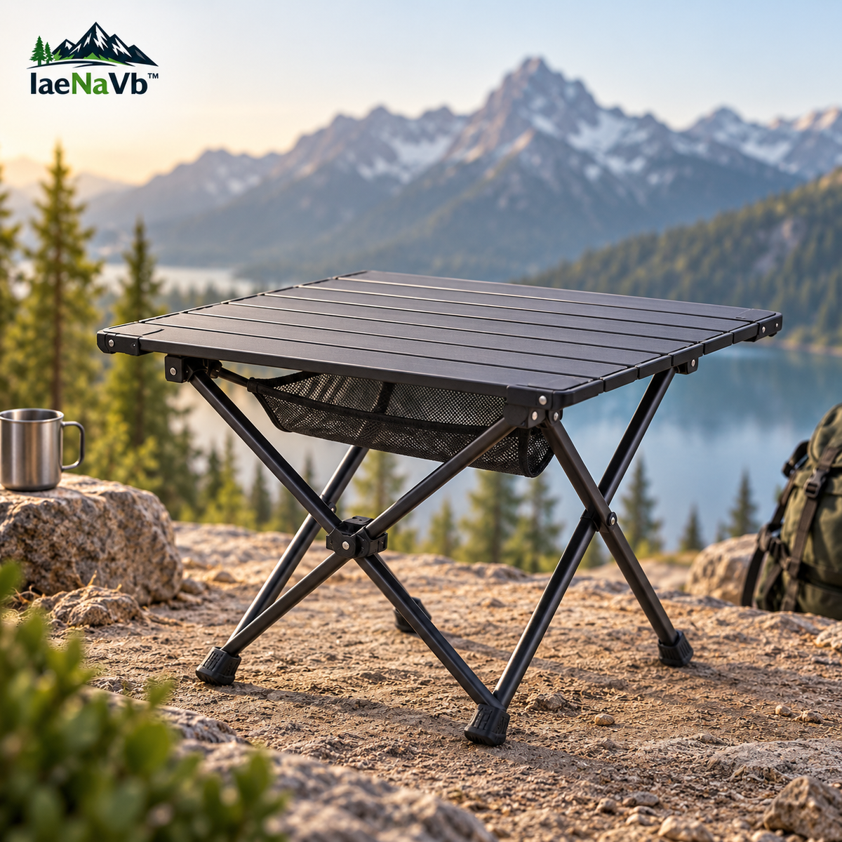 IaeNaVb™ RidgeLite Folding Camp Table