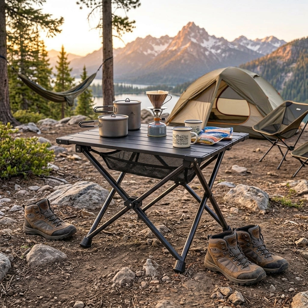IaeNaVb™ RidgeLite Folding Camp Table