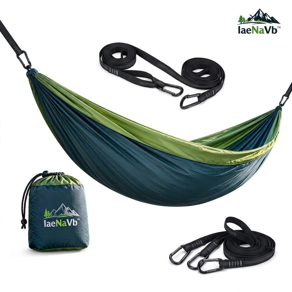 IaeNaVb™ PineRest Lightweight Camping Hammock
